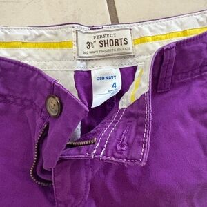 Old Navy Rich Purple Shorts